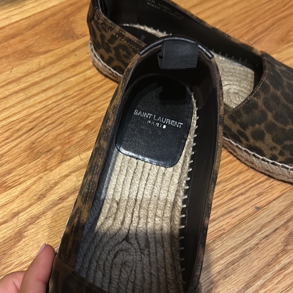 Leopar espadril Saint Laurent - Picture 2 of 4